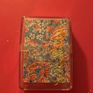 Lily Pulitzer playing cards